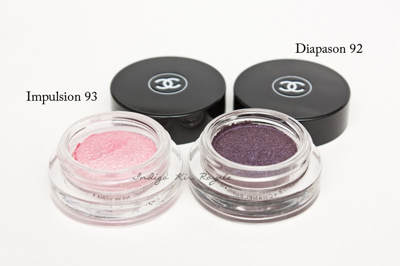 Chanel Diapason (92) & Impulsion (93) Illusion d'Ombre Eyeshadows Reviews,  Photos, Swatches