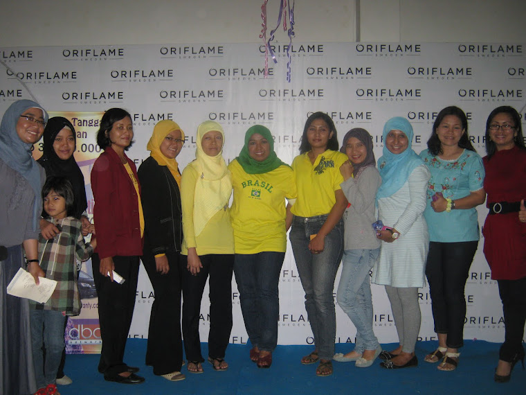 Aq dan Oriflame Indonesia
