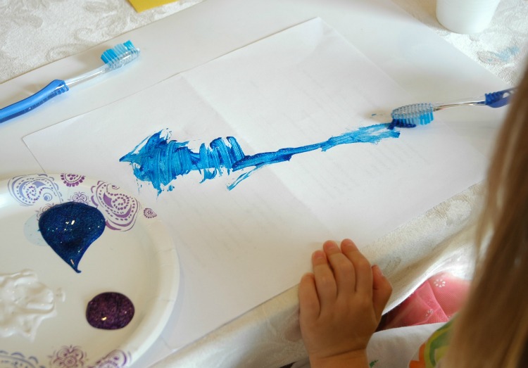 Brush Your Teeth! Preschool Craft What Can We Do With Paper And Glue