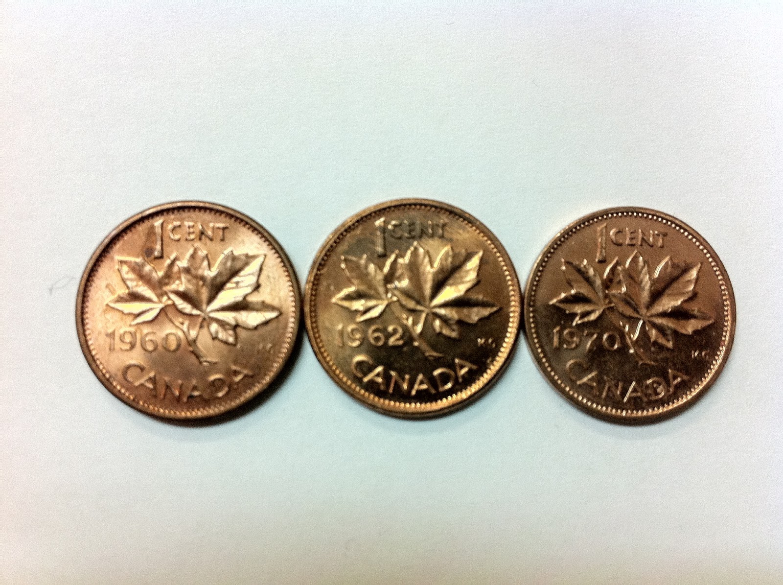 Canada Coin Hunting Canadian Copper Penny Results Penny Box 35