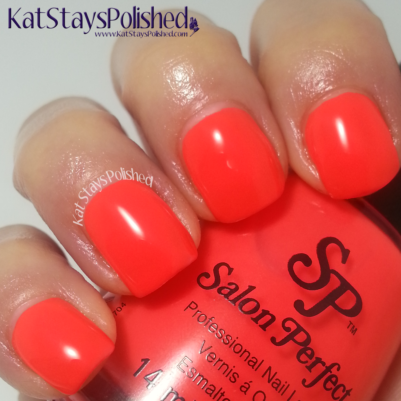 Salon Perfect Neon Pop - Haute Pink | Kat Stays Polished