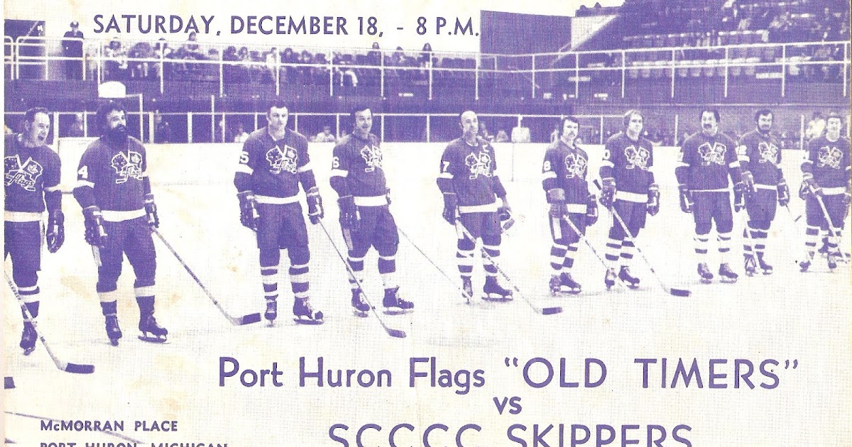 Bonus Port Huron Flags "Old Timers"