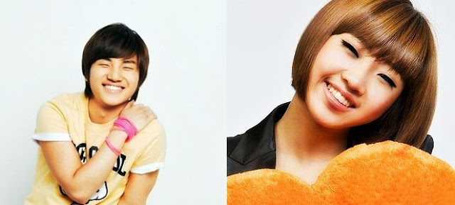 بالصور الايدول الذين يتشابهون في الملامح و المظهر   Minzy+daesung