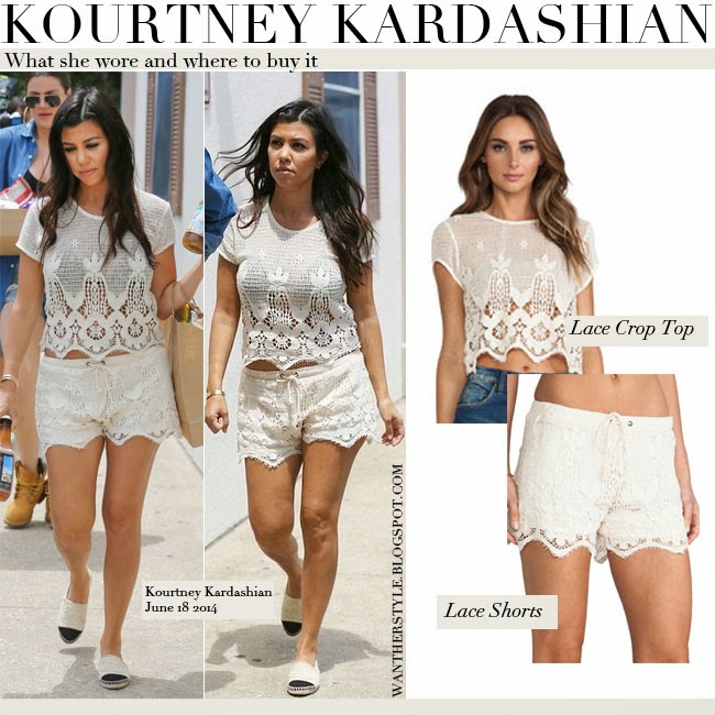white lace shorts outfit