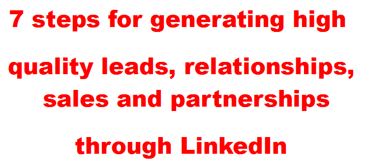 7 Steps to Generate Leads on LinkedIn 