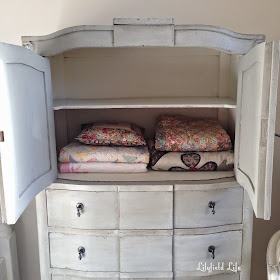 French painted armoire by Lilyfield Life