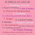 The Top 15 THings To Give Up To Build Your Self Confidence