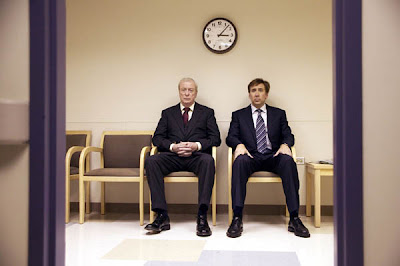 Nicolas Cage and Michael Caine in The Weather Man