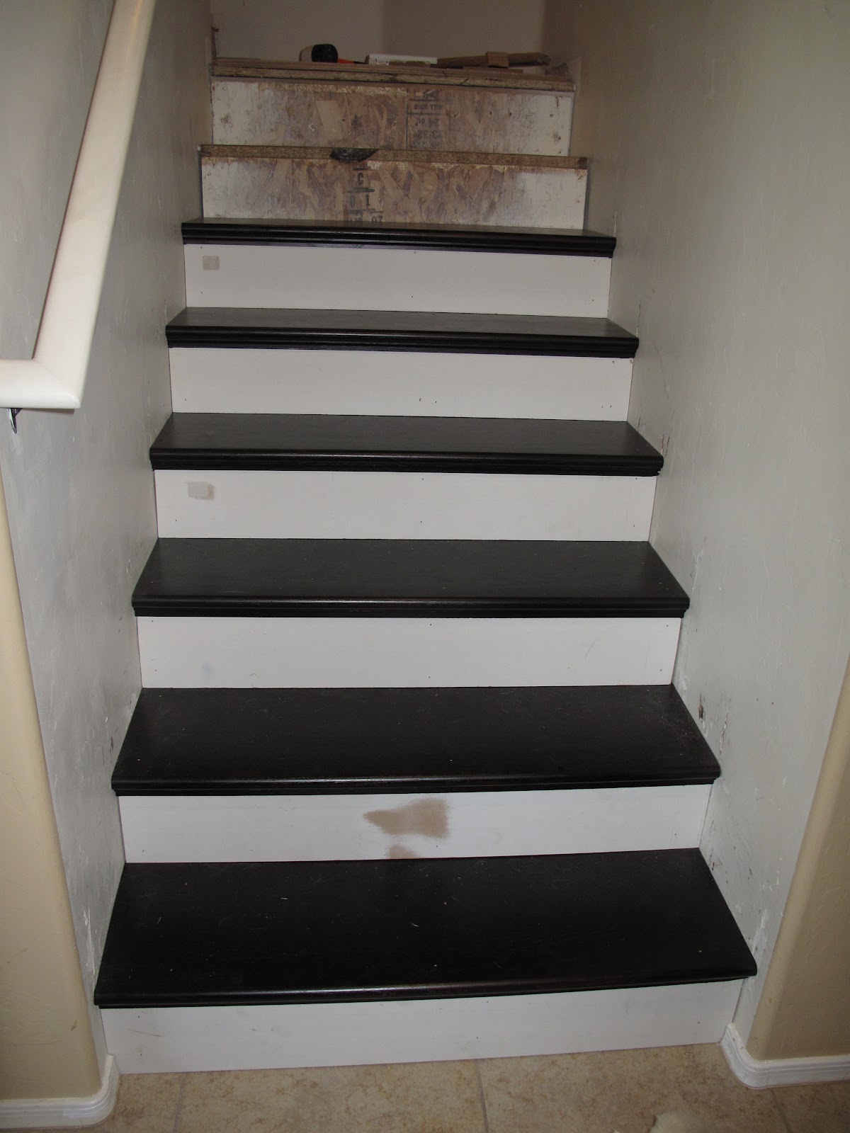 Keep Calm and Get Fit Stair Remodel...Step by Step Part 2 Treads and
