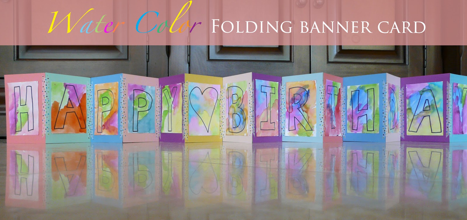 folding birthday card