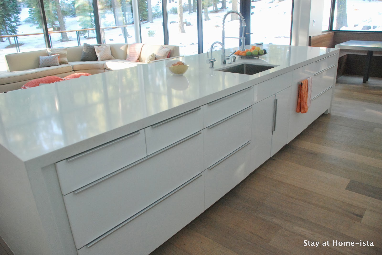 Stay at Home-ista: Ikea Kitchen Reveal- Modern Vacation House