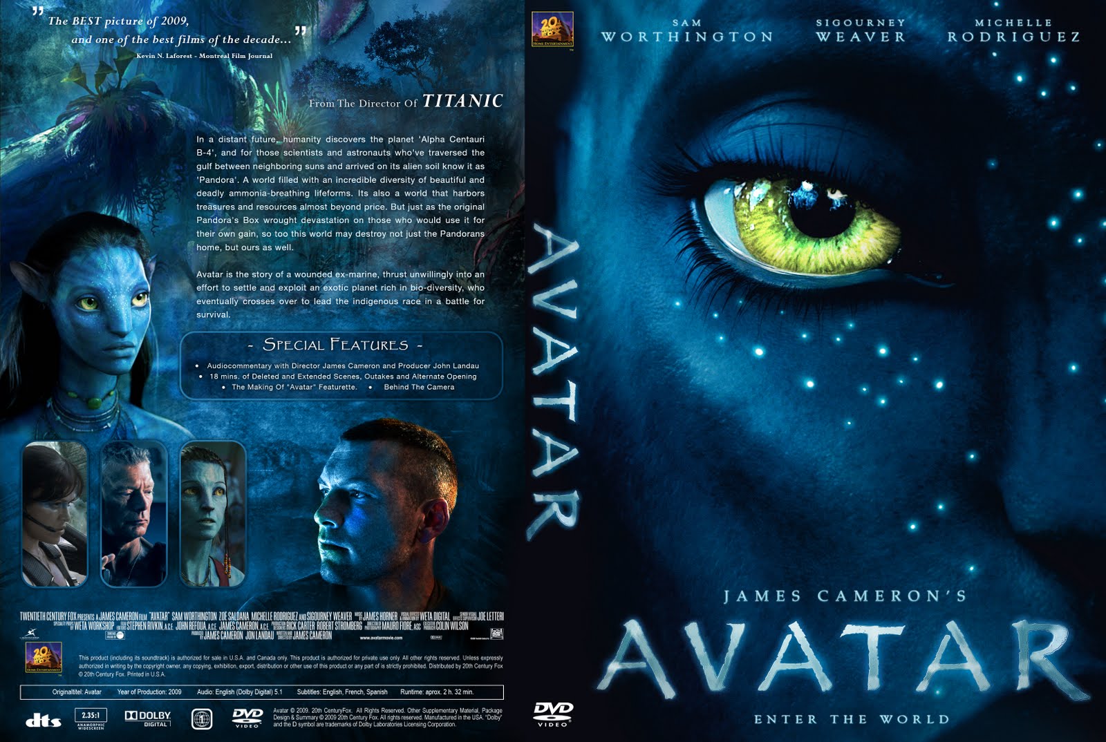 Dvd Cover Avatar