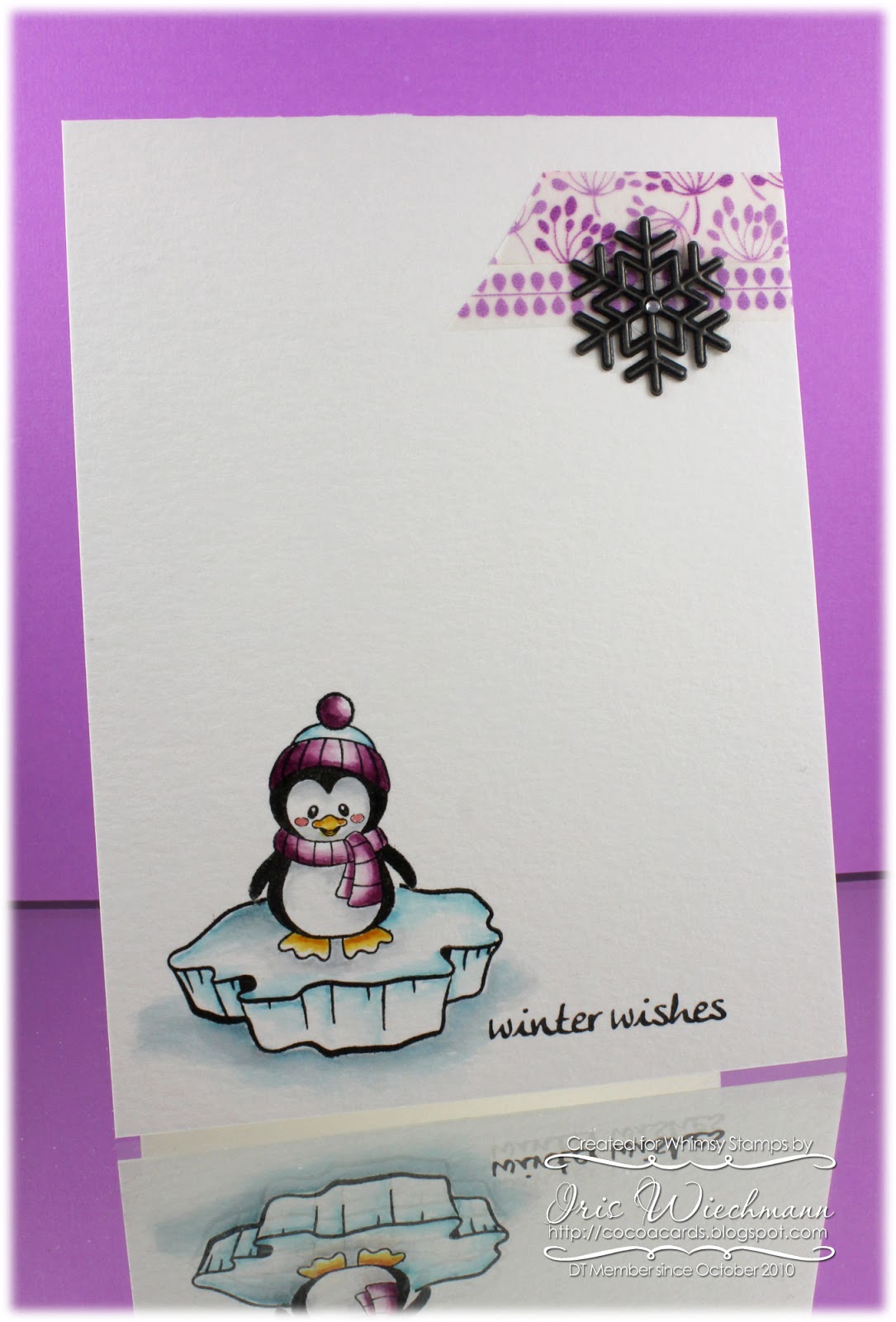 whimsy stamps Penguins Winter Adventure  ̹ ˻