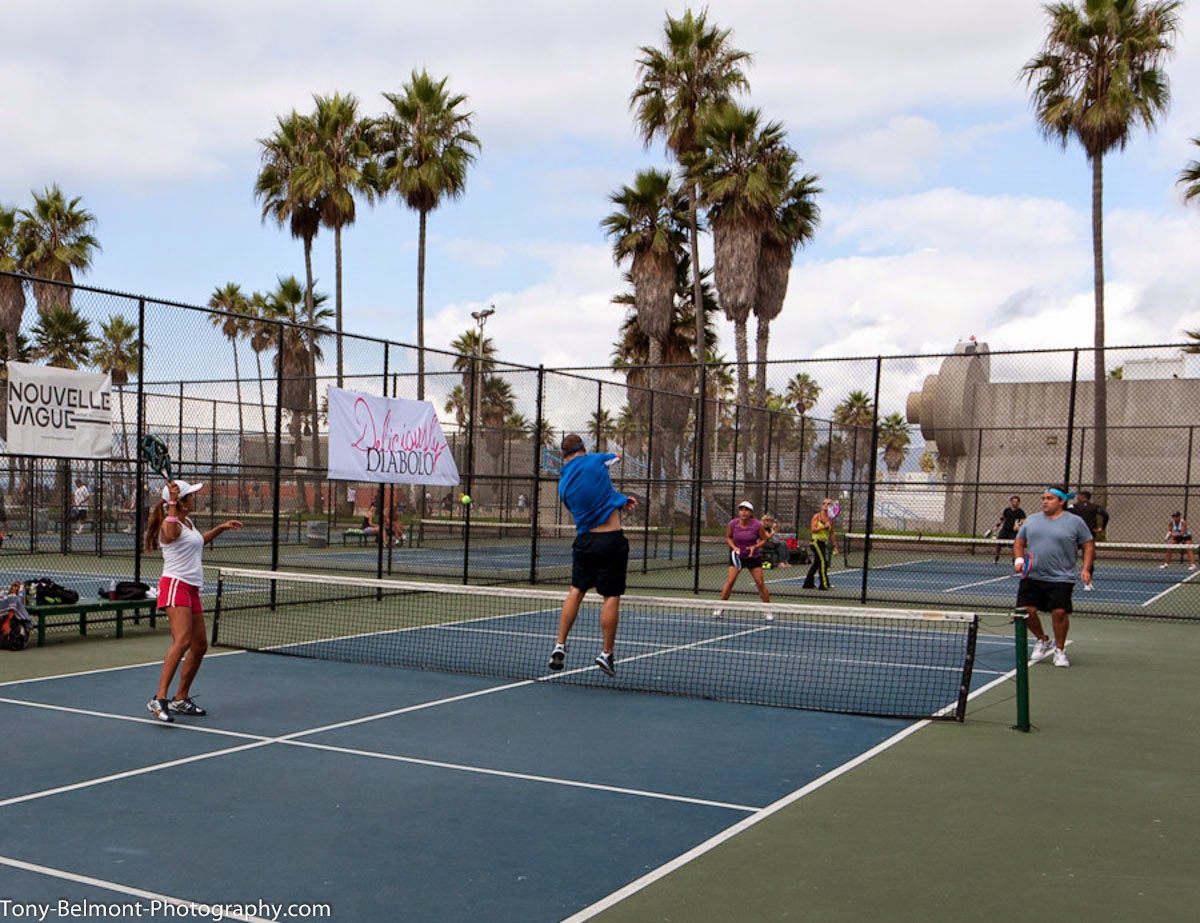 Tony Belmont Photography Paddle Tennis at Venice Beach