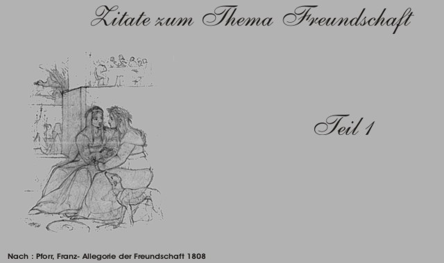 Gedichte Und Zitate Fur Alle Die Freundschaft Im Spiegel Von