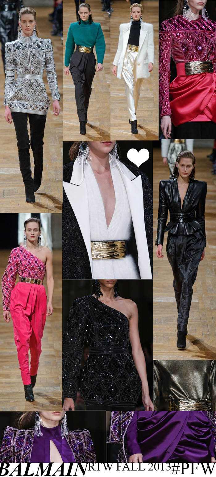 MINHA PARIS FASHION WEEK - PARTE 1_BALMAIN_RTW FALL 2013_PFW_PARIS FASHION WEEK_PFW