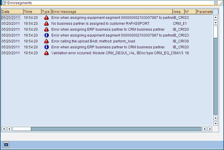 SAP ABAP HANDY SAP CRM Bdoc error analysis