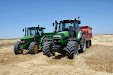 Harvesting barley 2013 with Claas Lexion