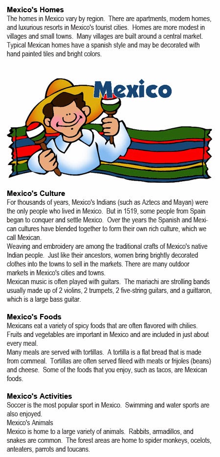 All about Mexico for kids 