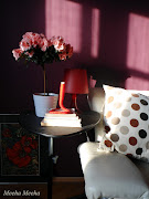 8 AM and the first thing I see is my purple plum wall in the bedroom. (bedroom light)