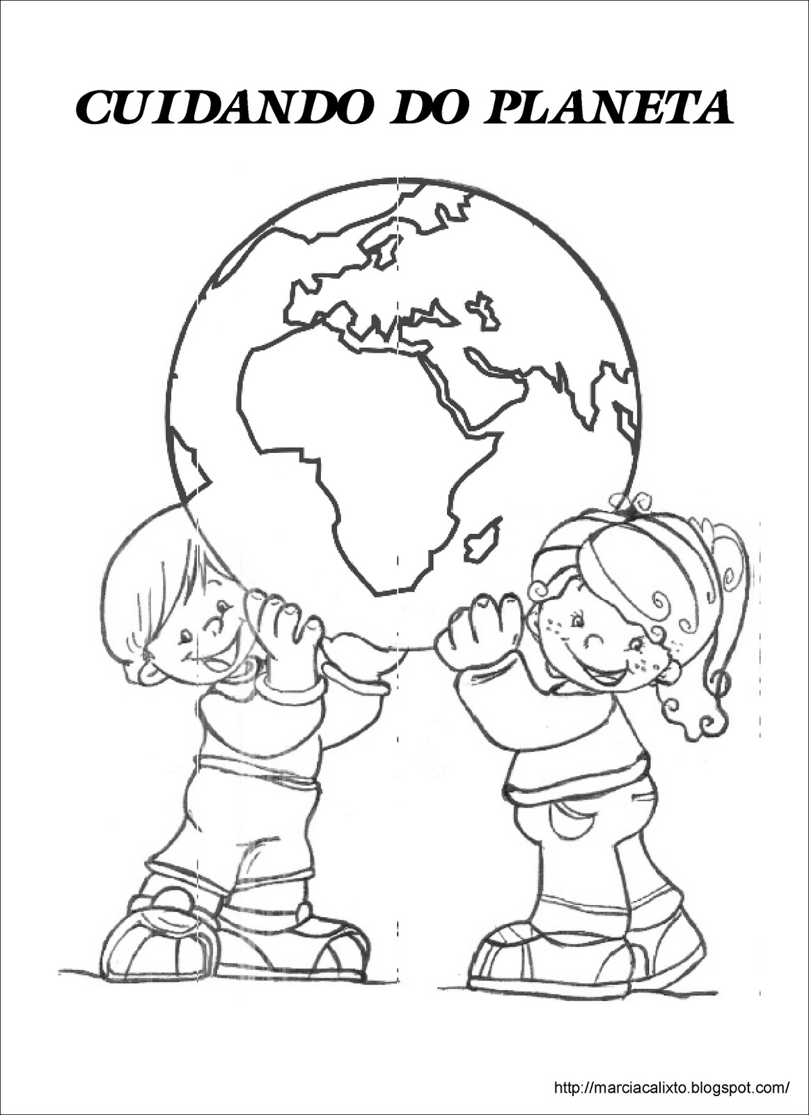 Educação na NET: Atividade Meio Ambiente - Desenhos para Pintar