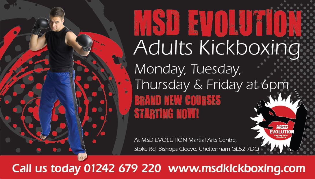 MSD Evolution Martial Arts For All Kickboxing in Cleeve