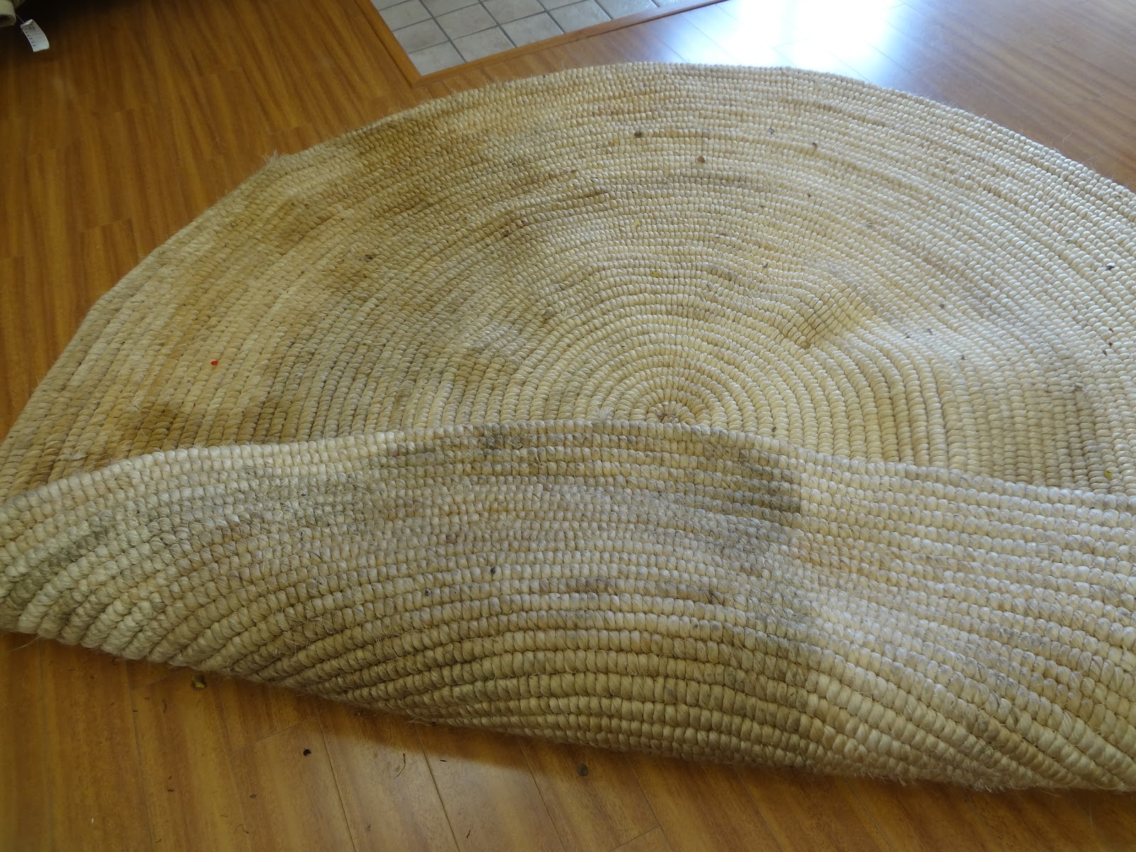 jute sisal rug carpet seagrass cleaning hemp stained dirty