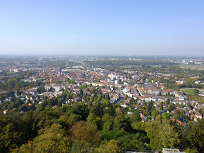 Karlsruhe  felülnézetből