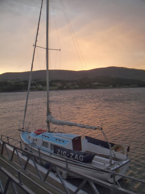 Zig Zag at Warrenpoint pontoon