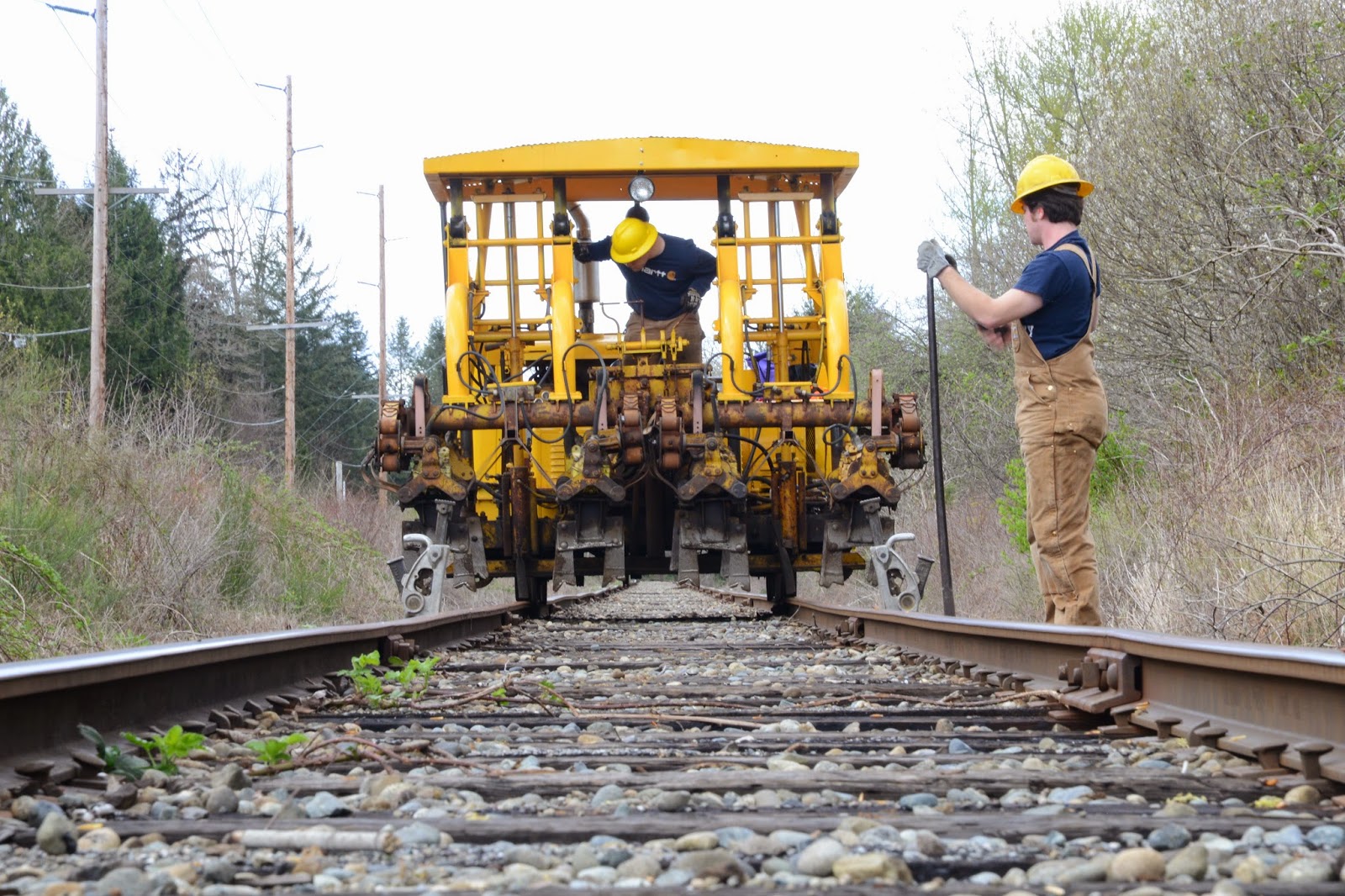 Northwest Railway Museum Blog Tamping for a better ride