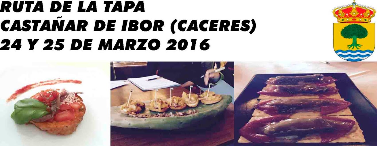 III RUTA DE LA TAPA CASTAÑAR DE IBOR