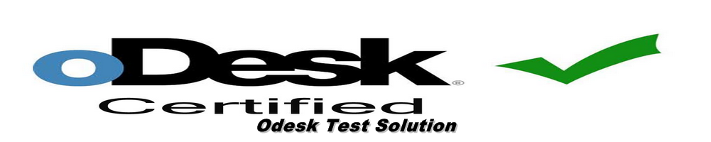 Odesk Test Answer Teacher