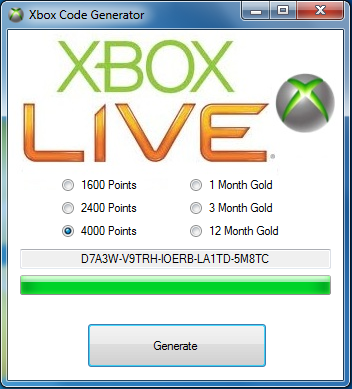Free Xbox Live Codes