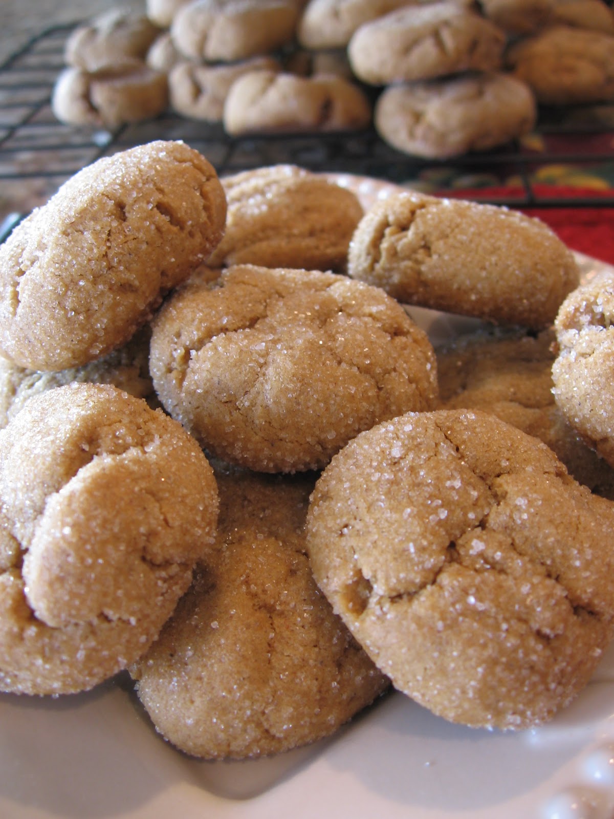 cookin' up north Soft gingersnap cookies.....12 weeks of Christmas