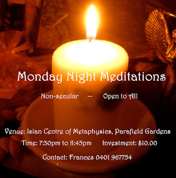 ONGOING: Monday Night Meditations