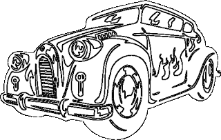 race car coloring pages free