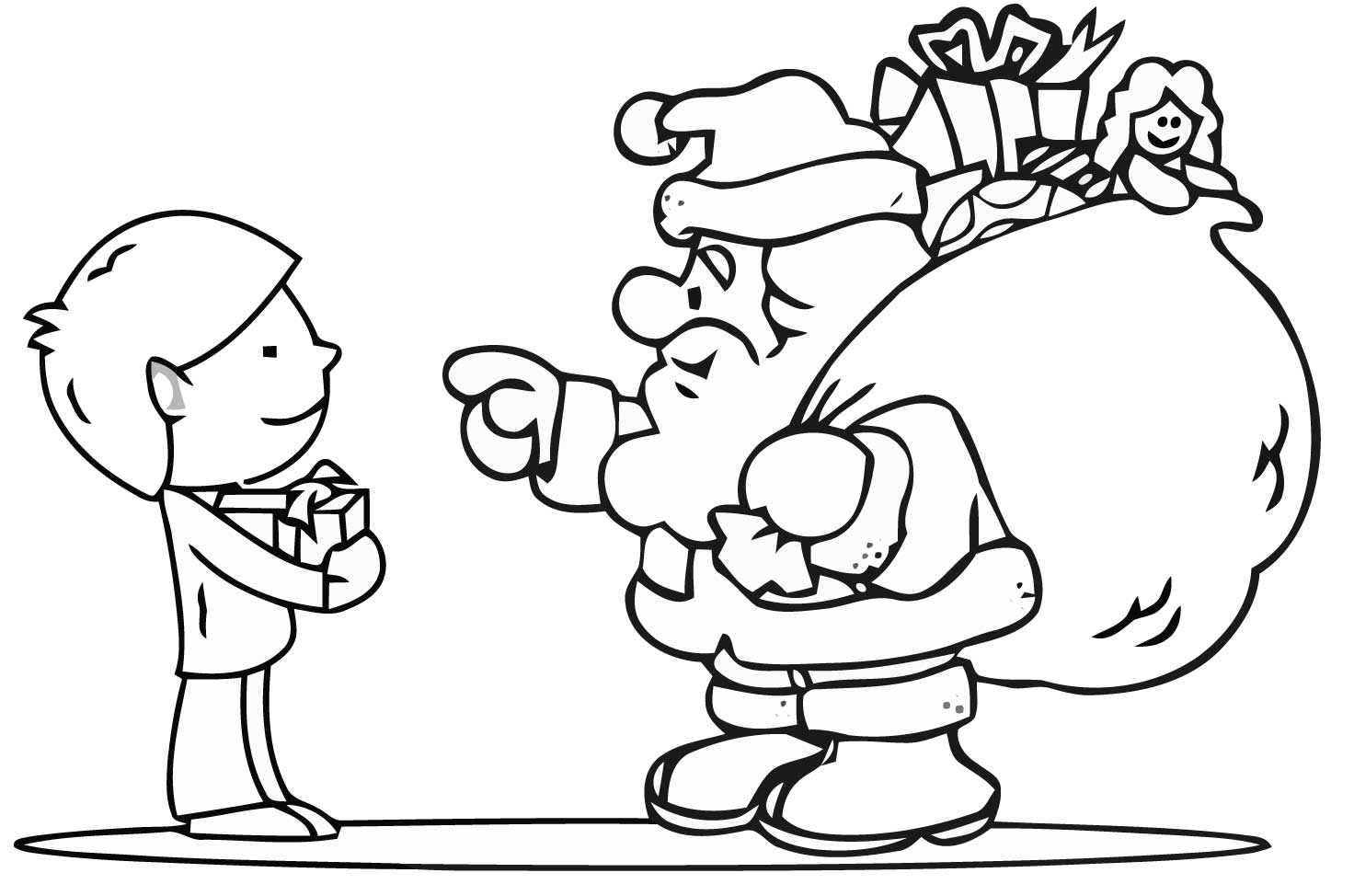 Free Christmas Colouring Pages For Children | Kids Online World Blog