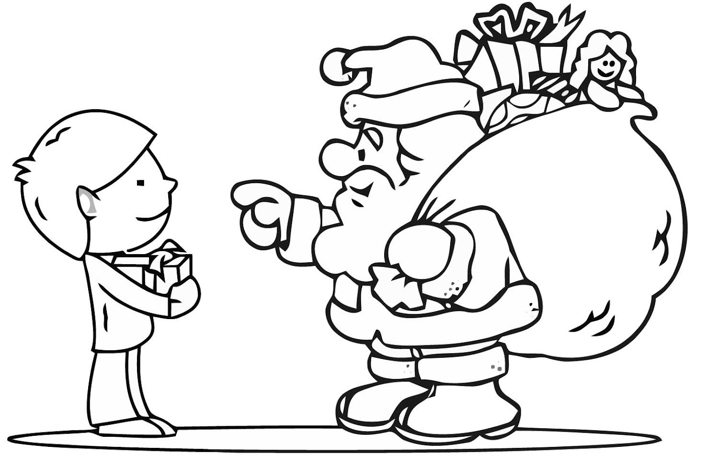 Christmas Star Picture - Free Coloring Pages