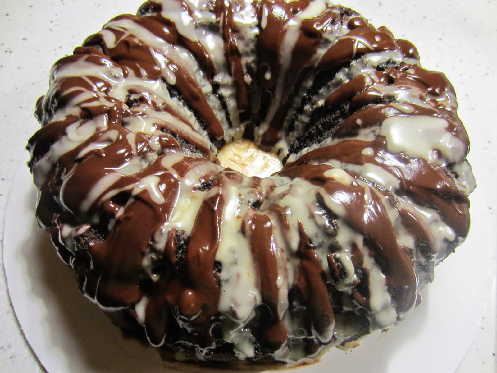 THE FOOD OF LOVE Triple Chocolate Buttermilk Pound Cake