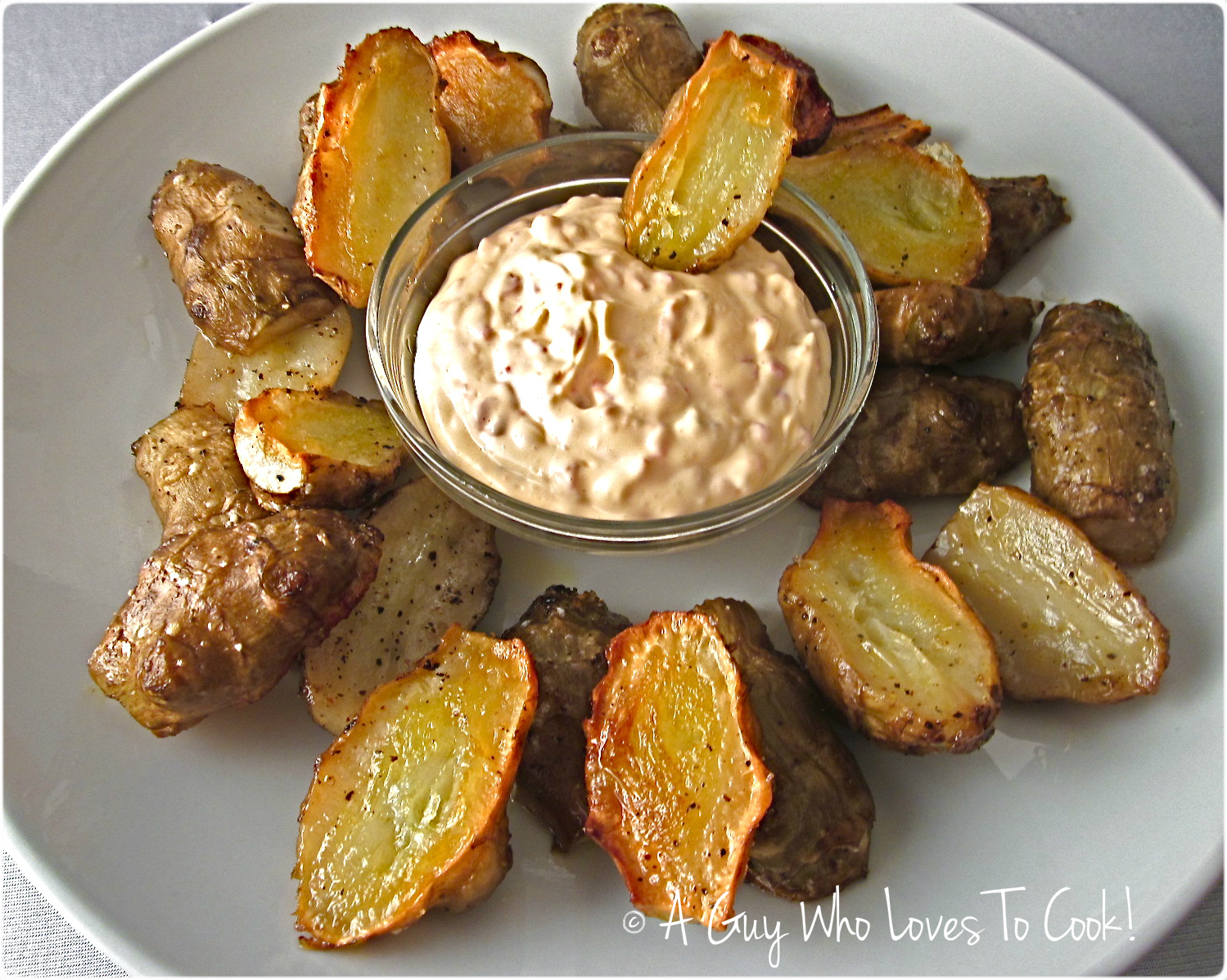 A Guy Who Loves to Cook! Oven Caramelized Jerusalem Artichokes