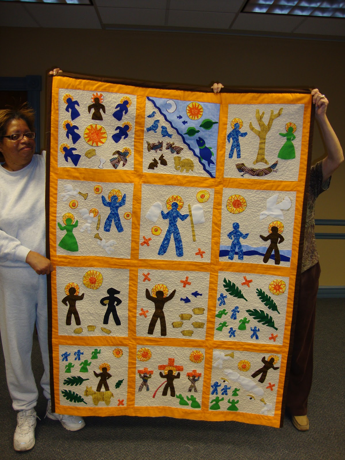 Black Threads Women of Color Quilters Guild in Dayton, OH Stitch Harriet Powers' Lost Lord's
