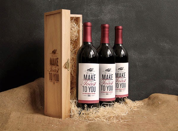 wine bottle design