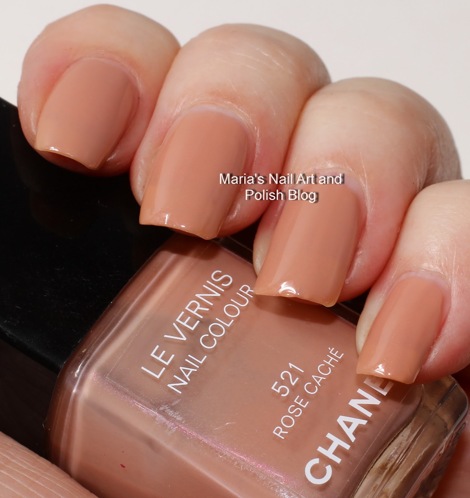 Marias Nail Art and Polish Blog: Chanel Rose Cache 521 - Rouge