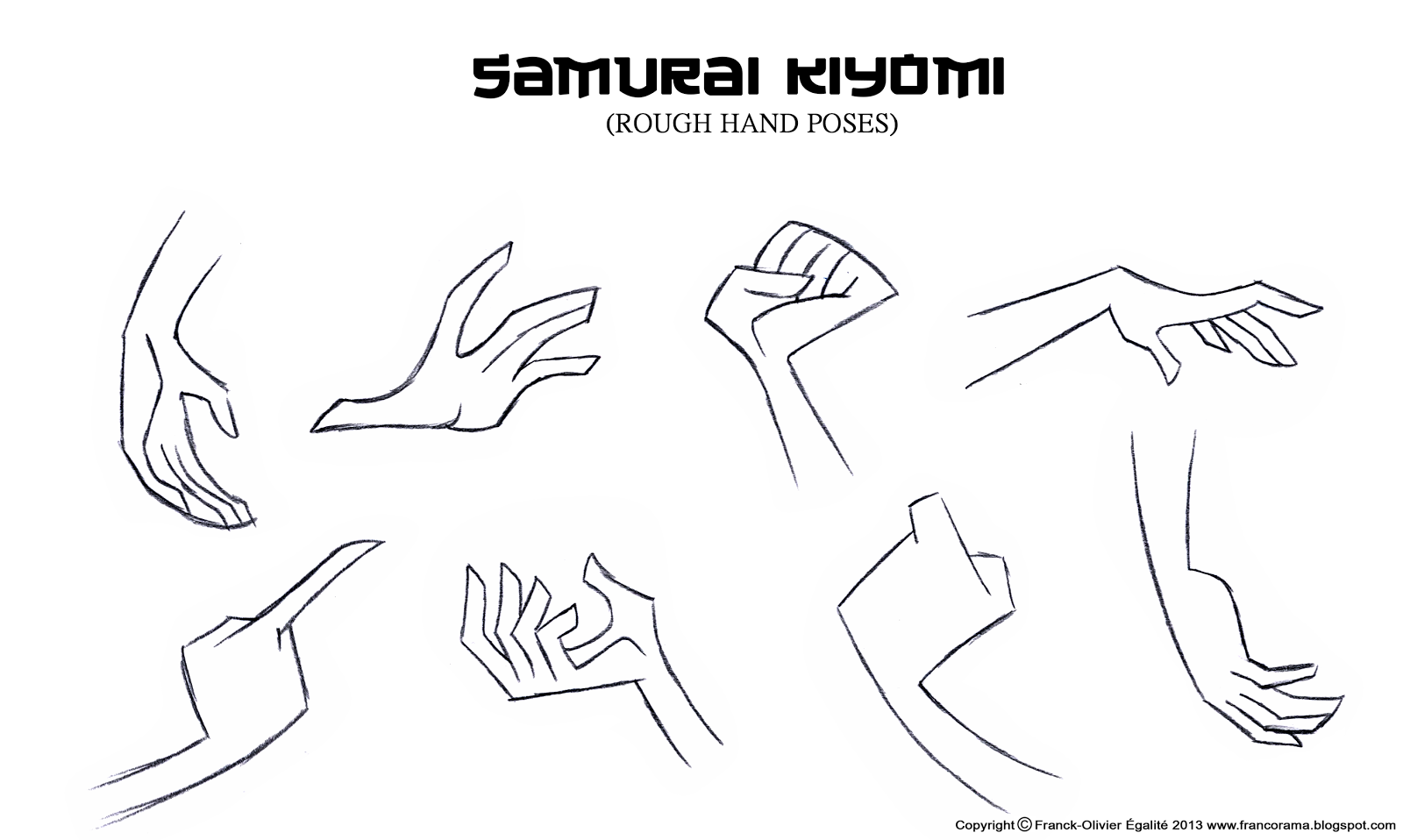 Anime Left Hand Coloring Pages