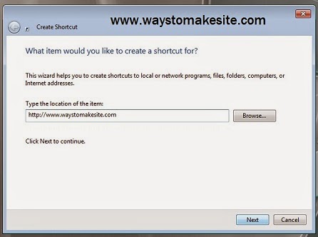 How to Make a Shortcut to a Website How to Make a Shortcut to a Website