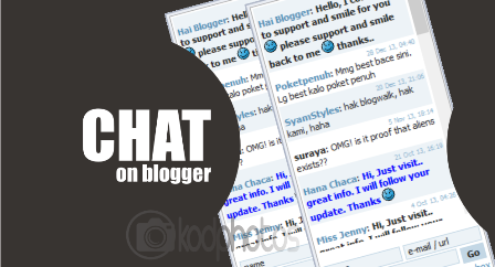 Facebook Chat on Blog