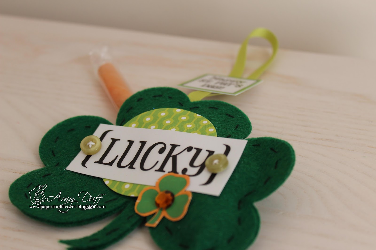 Shamrock Calendar Pieces