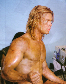 on his Troy workout, Pitt brad pitt troy workout and diet. on his Troy workout, Pitt