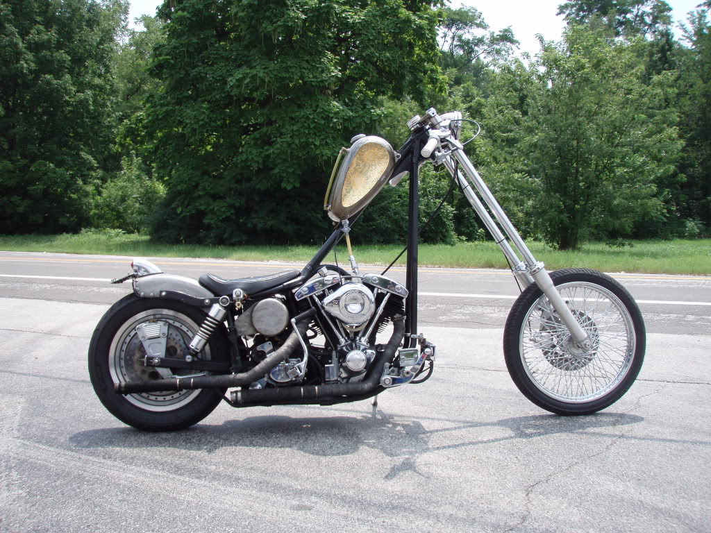 Swing-arm choppers. 