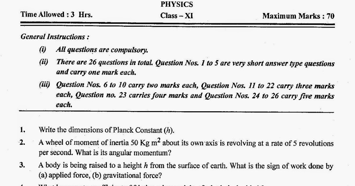 Term paper in physics